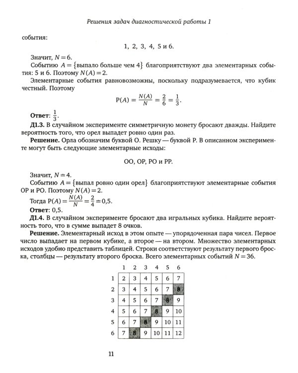 ЕГЭ 2024. Математика. Теория вероятностей. Задача 4 (профильный уровень). Задача 5 (базовый уровень): рабочая тетрадь