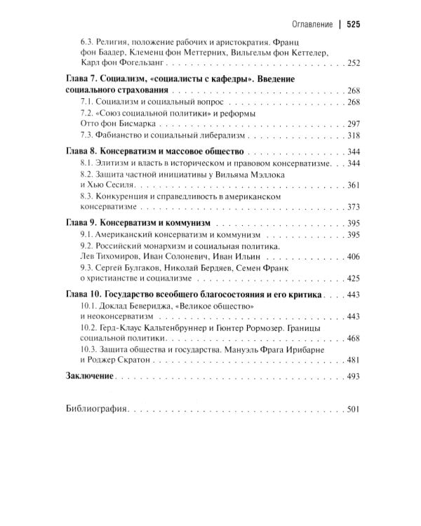 Консерватизм и социальная политика: монография