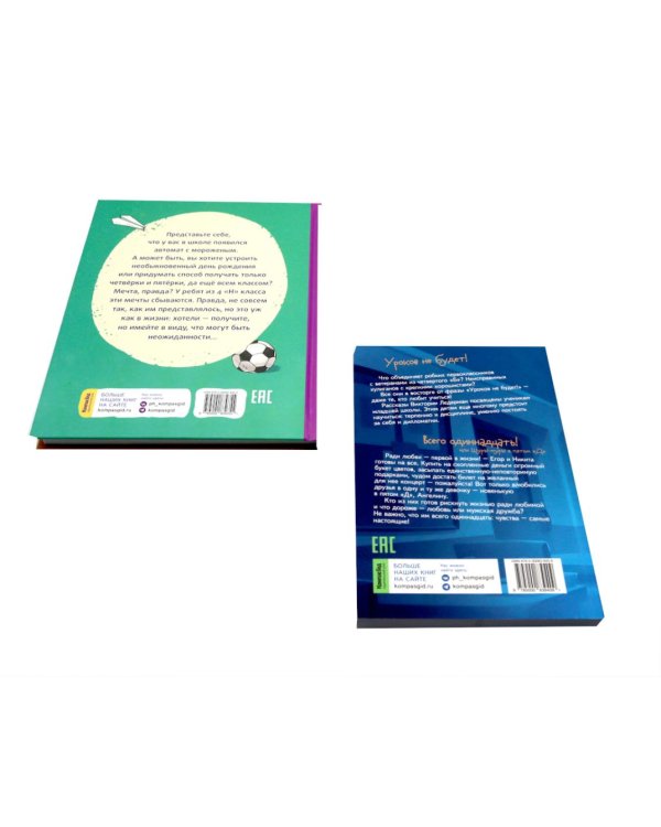 Это наш 4 "Н"; Истории с последней парты: Уроков не будет! Всего одиннадцать! или Шуры-муры в пятом "Д" (комплект из 2-х книг)