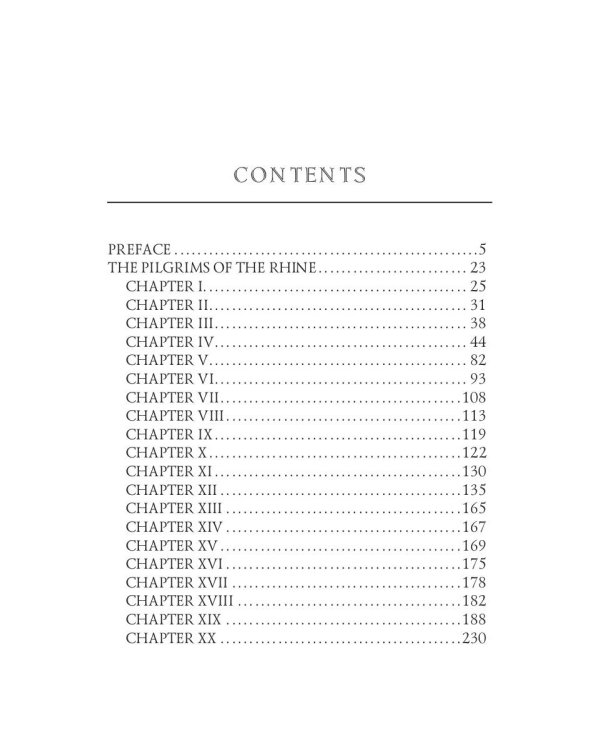 The Pilgrims of the Rhine = Рейнские пилигримы: на англ.яз