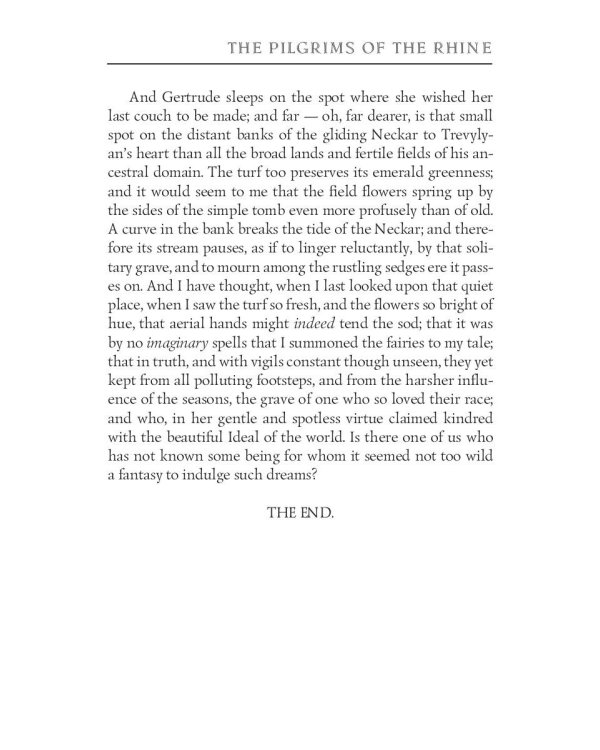 The Pilgrims of the Rhine = Рейнские пилигримы: на англ.яз