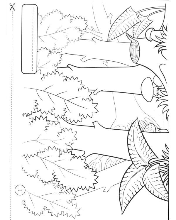 Книжка-РАСКРАСКА "Два жадных медвежонка"