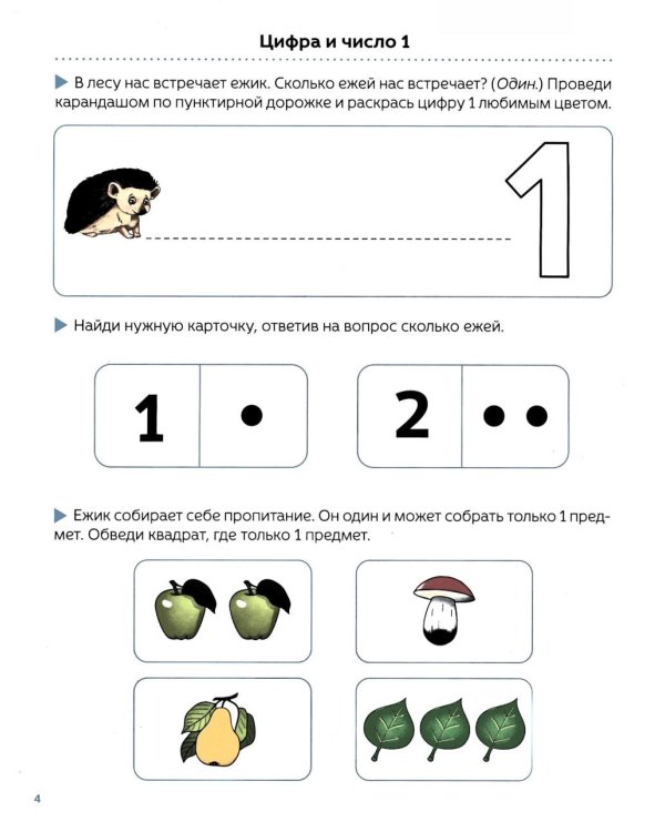 Я считаю до 10. Рабочая тетрадь для детей 4-5 лет. ФОП ДО. ФГОС ДО