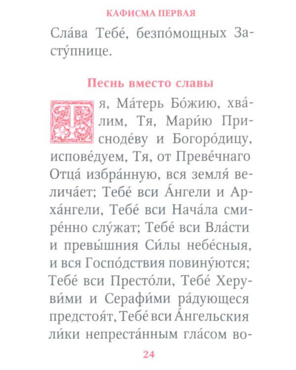 Молитвы и Псалтирь Пресвятой Богородице (карманный формат)