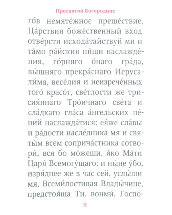Молитвы и Псалтирь Пресвятой Богородице (карманный формат)