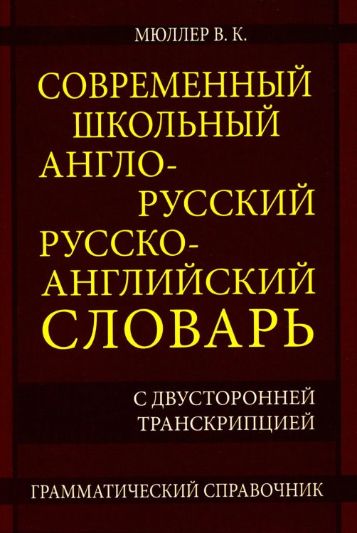 Современный школьный англо-русский русско-английский словарь 22 000 слов и словосочетаний