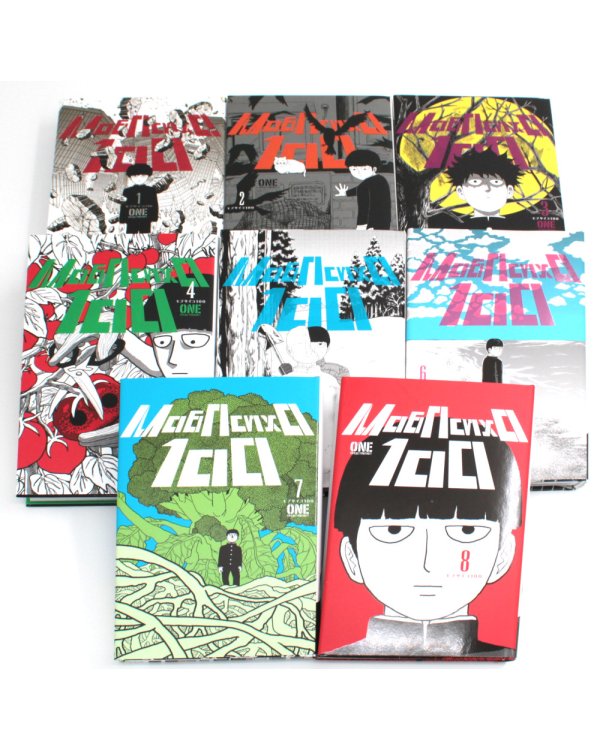 Моб Психо 100. Т. 1-8: манга (комплект из 8-ми книг)