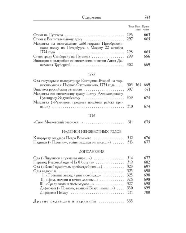 Сумароков А.П. Полное собрание сочинений и писем. В 8 т. Т. 1: Торжественные оды, похвальные слова, надписи и др.панегирические произв-я. 1739-1776