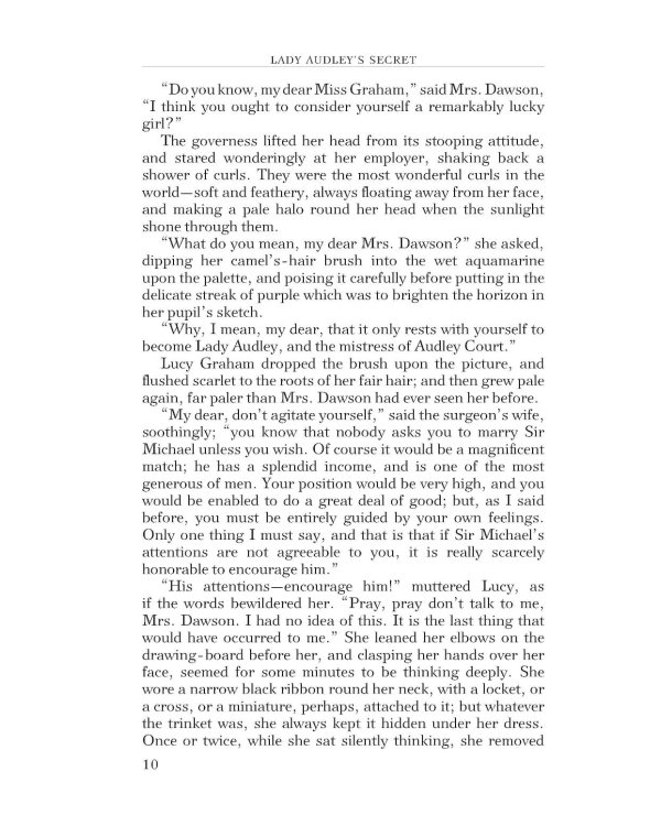 Lady Audley's Secret = Тайна леди Одли