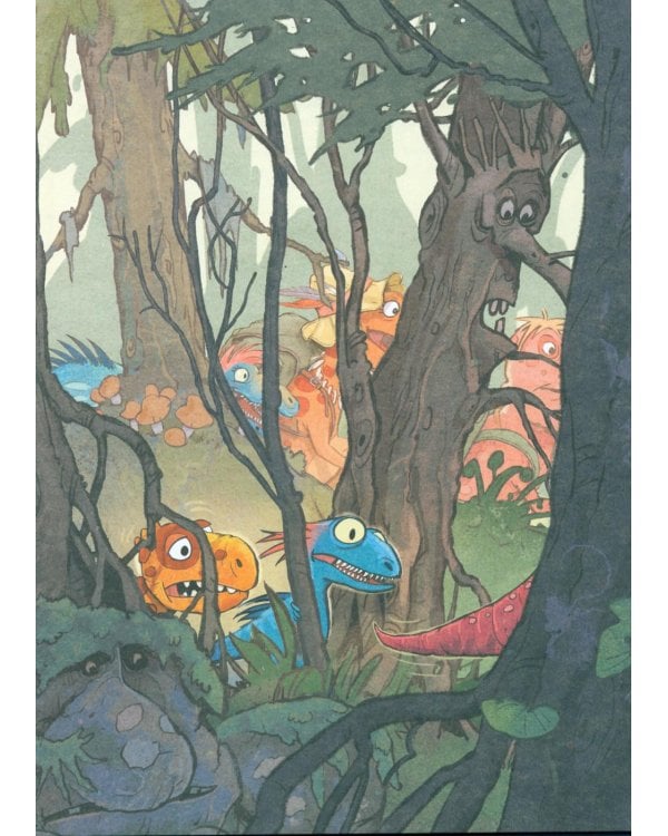 Друзья-динозаврики. Тайна: книжка-картинка