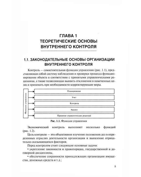 Внутренний контроль коммерческих организаций: Учебник