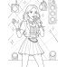 K-pop-айдолы: книжка-раскраска