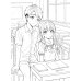 Аниме-персонажи: книжка-раскраска