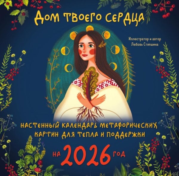 Дом твоего сердца. Настенный календарь метафорических картин для тепла и поддержки на 2026 год Дом твоего сердца. Настенный календарь метафорических картин для тепла и поддержки на 2026 год