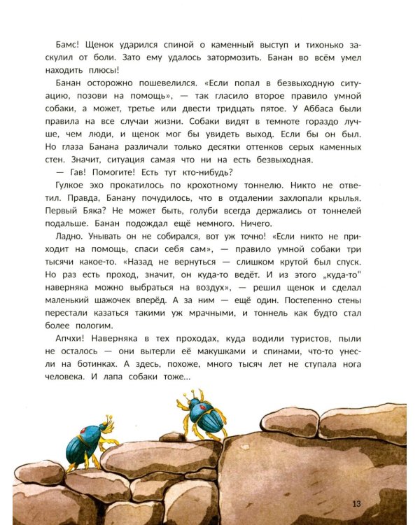 Пес Банан, покоритель пирамид