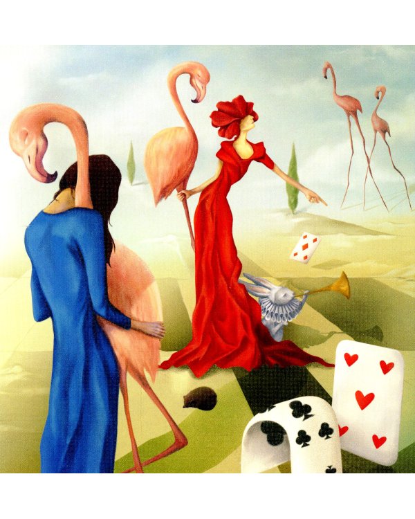 Алиса в стране чудес в стиле Сальвадора Дали