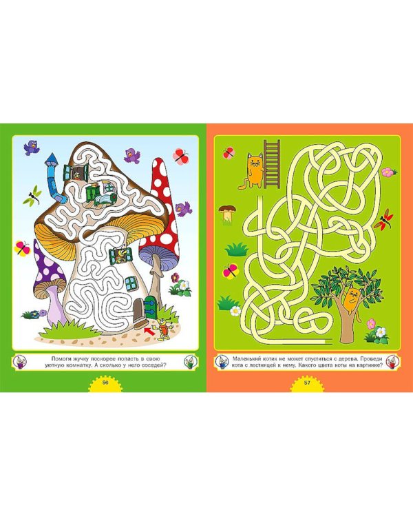 Самые интересные лабиринты. Для детей от 3 до 6 лет
