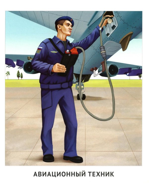 Воздушно-космические силы (12 карточек с текстом на обороте)