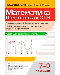Математика.Подготовка к ОГЭ.Графики функций.Расчеты по формулам:разбор заданий с крат.ответ.:7-9 кл