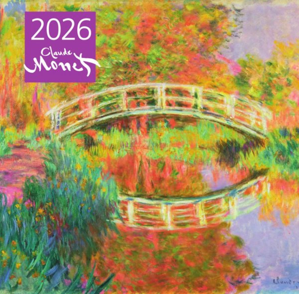 Клод Моне. Календарь настенный на 2026 год