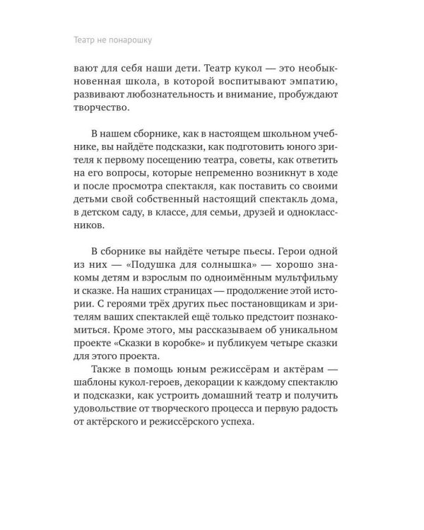 Дополнительное изображение книги «Театр не понарошку»