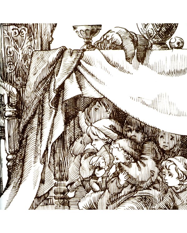 Мальчик-с-пальчик в стиле Альбрехта Дюрера