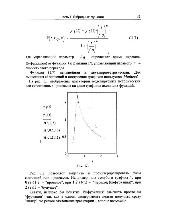 Синергетика, отраженная в гибридных функциях