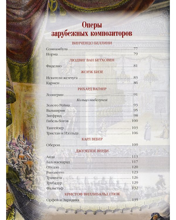 Шедевры мировой оперы