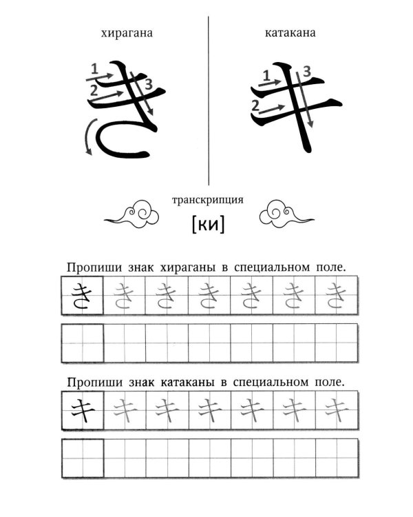 Пиши по-японски: хирагана и катакана