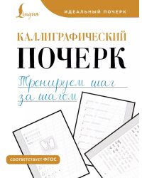 Каллиграфический почерк. Тренируем шаг за шагом = Каллиграфический почерк шаг за шагом