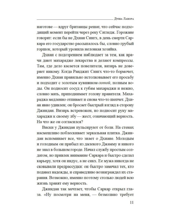 Душа Лахора: роман