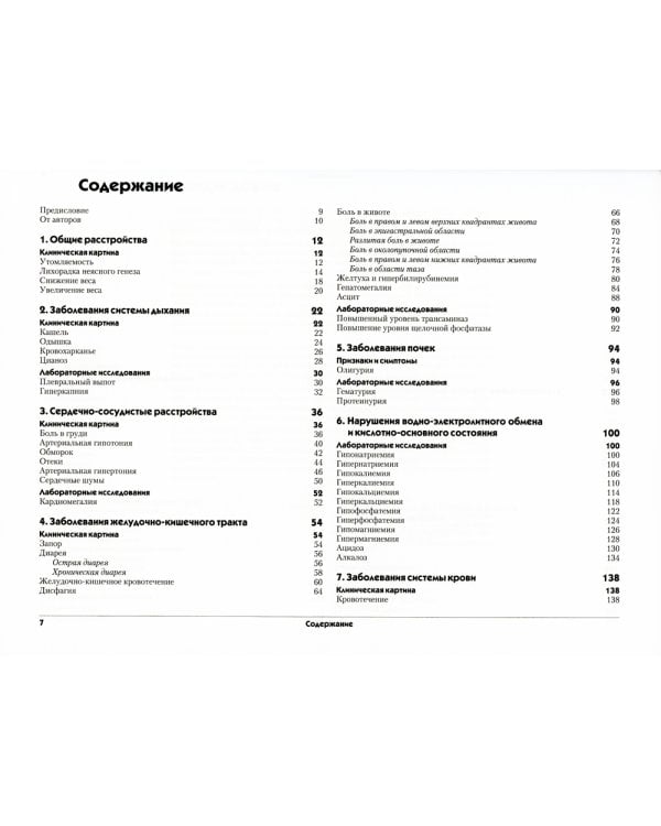 Дифференциальный диагноз внутренних болезней: алгоритмический подход