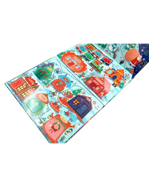 Новый год в лесу (книга-игра с окошками)