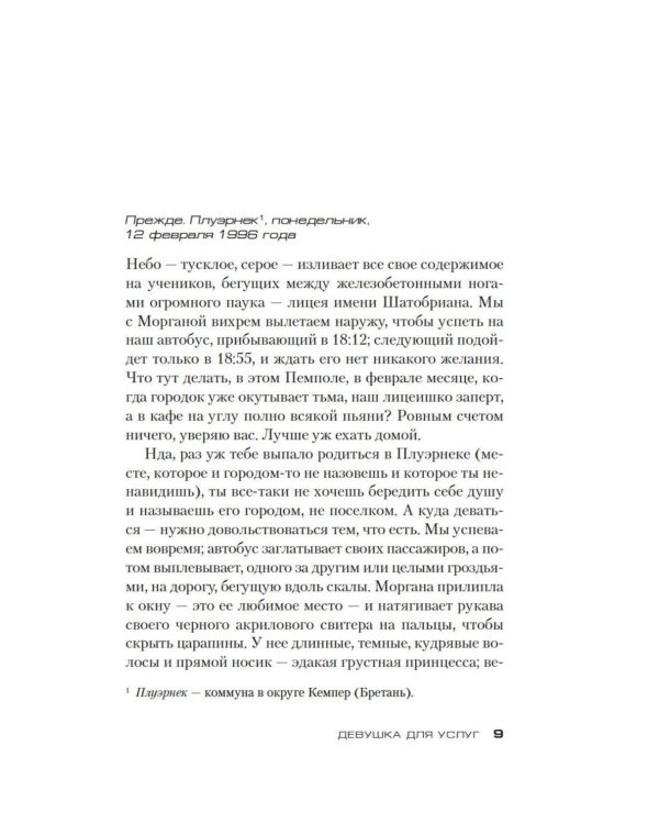 Девушка для услуг: роман