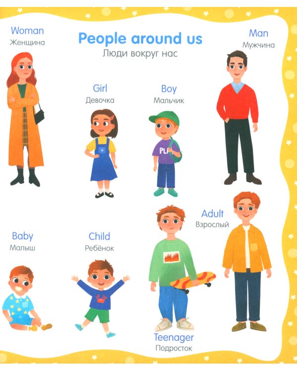 Мой первый английский словарик в картинках