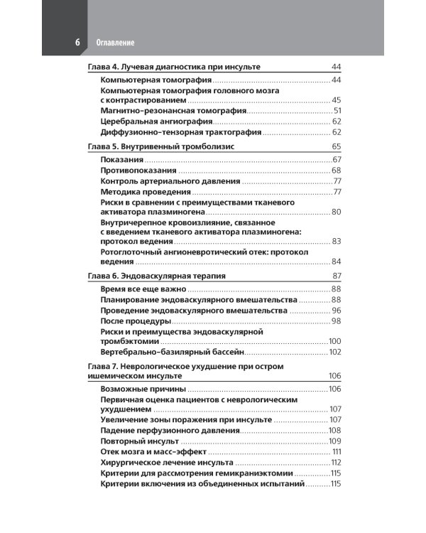 Ведение острого инсульта