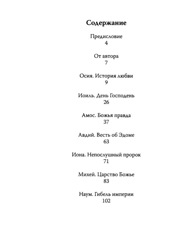 Двенадцать. Книги малых пророков.