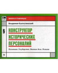 Конструктор исторических персоналий: политика. Государство. Военное дело. Религия