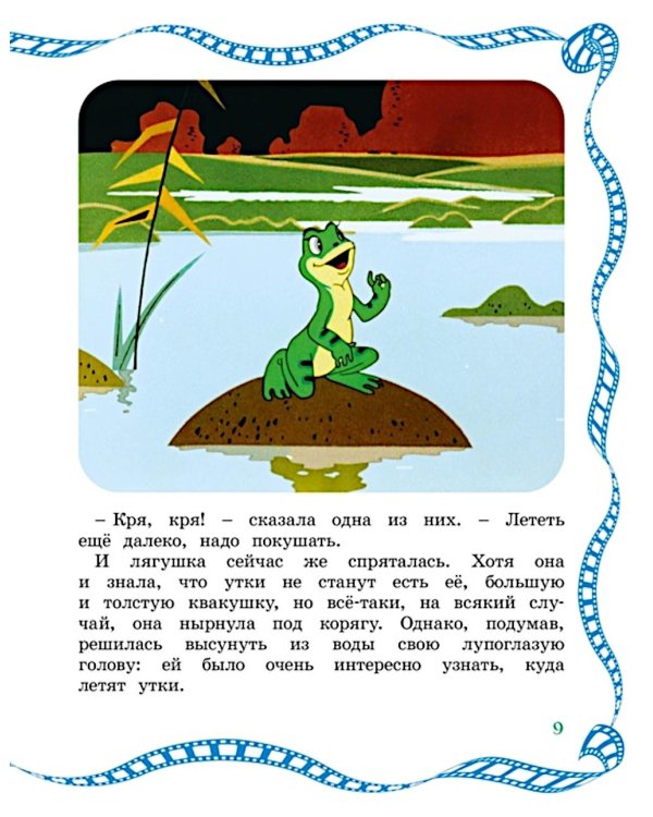 Лягушка-путешественница: сказка