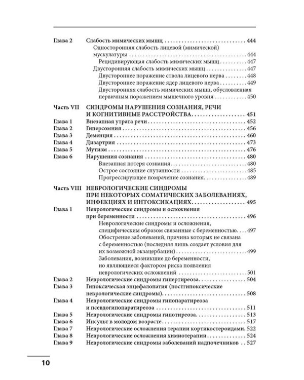 Клинические синдромы в неврологии