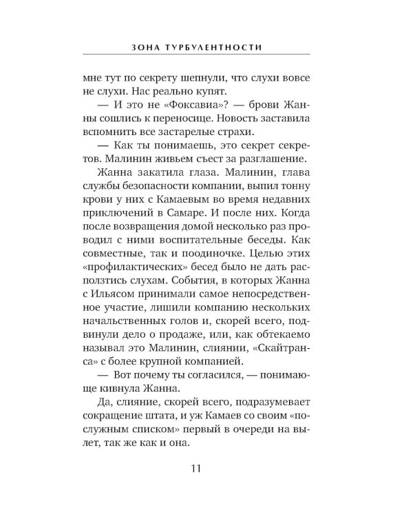 Зона турбулентности: роман