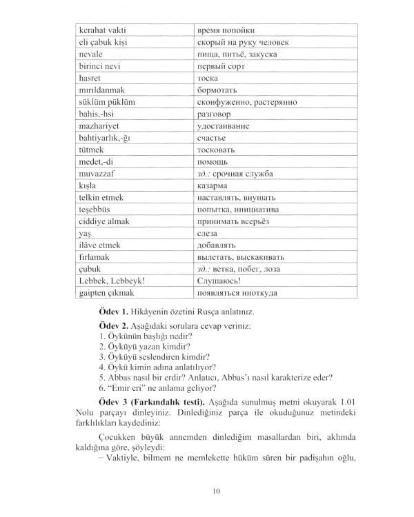 Турецкий язык. Уровни В2-С1: Учебное пособие по развитию устной речи