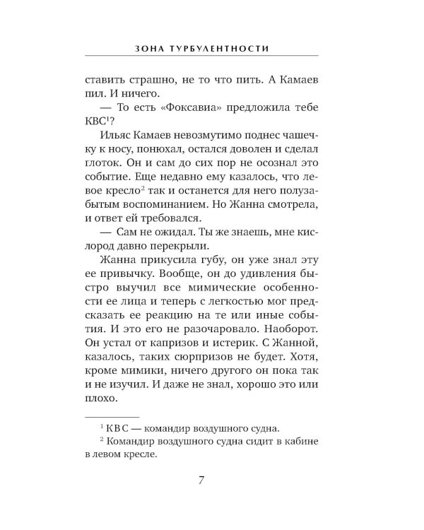 Зона турбулентности: роман