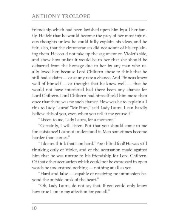 Palliser novels. Phineas Finn 2