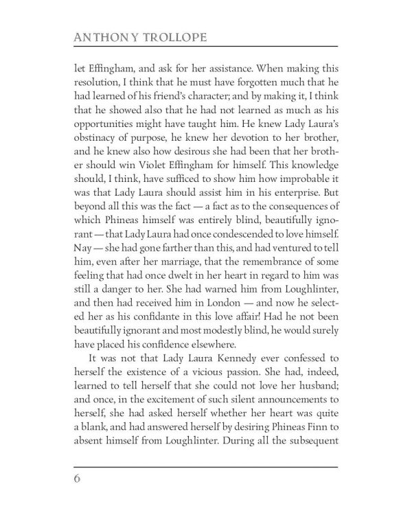 Palliser novels. Phineas Finn 2