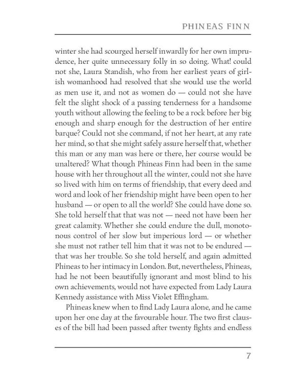 Palliser novels. Phineas Finn 2