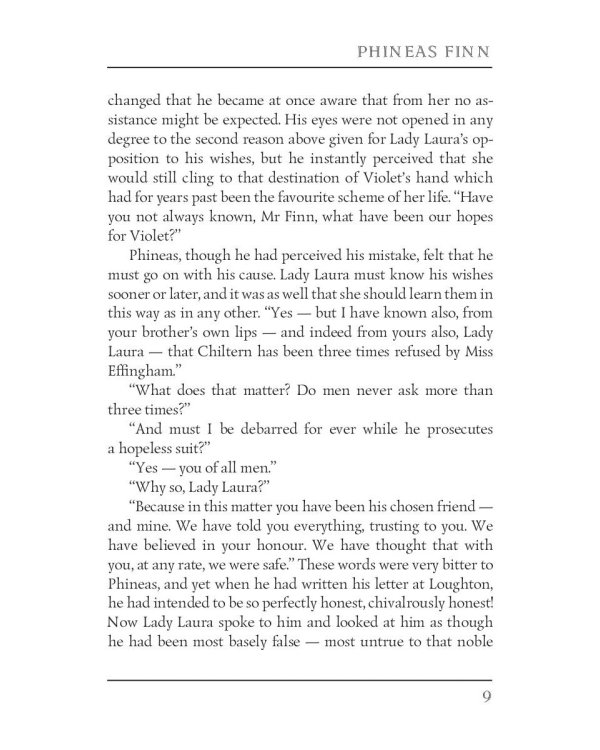 Palliser novels. Phineas Finn 2