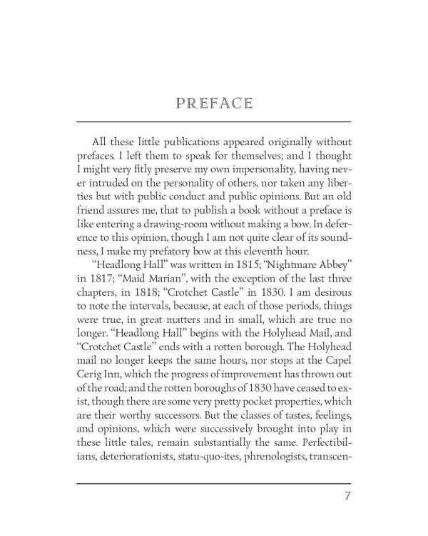 Headlong Hall = Безумный Дом: кн. на англ.яз