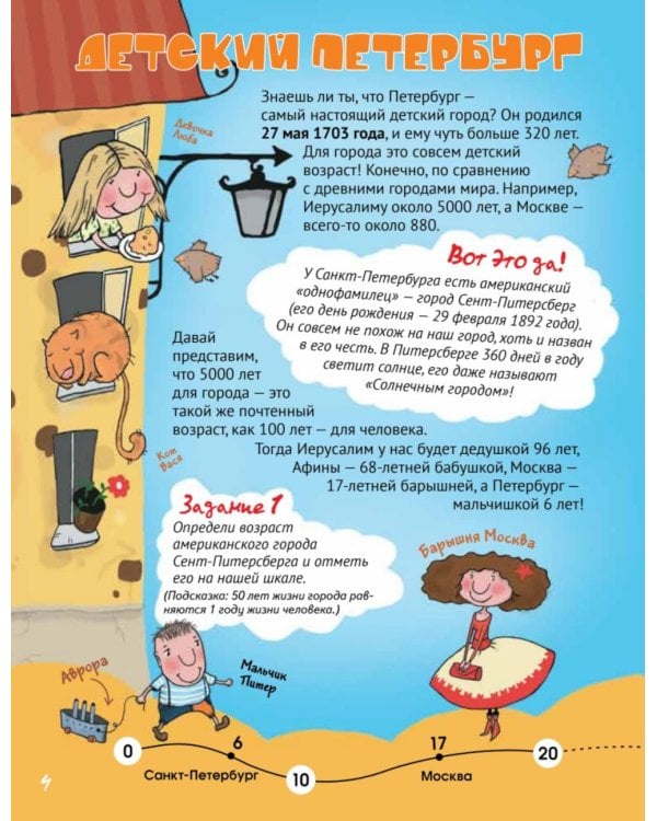 Прогулки по детскому Петербургу. Путешествие-игра