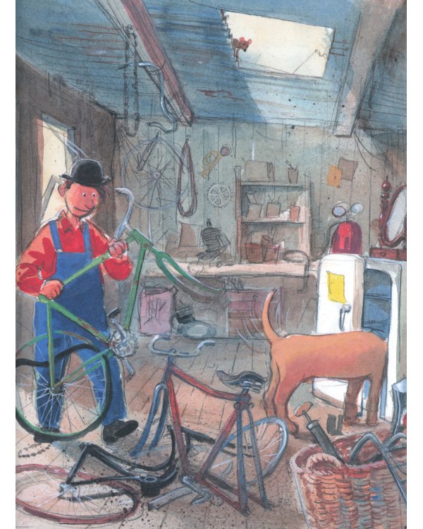 Мулле Мек делает самолет: книжка-картинка